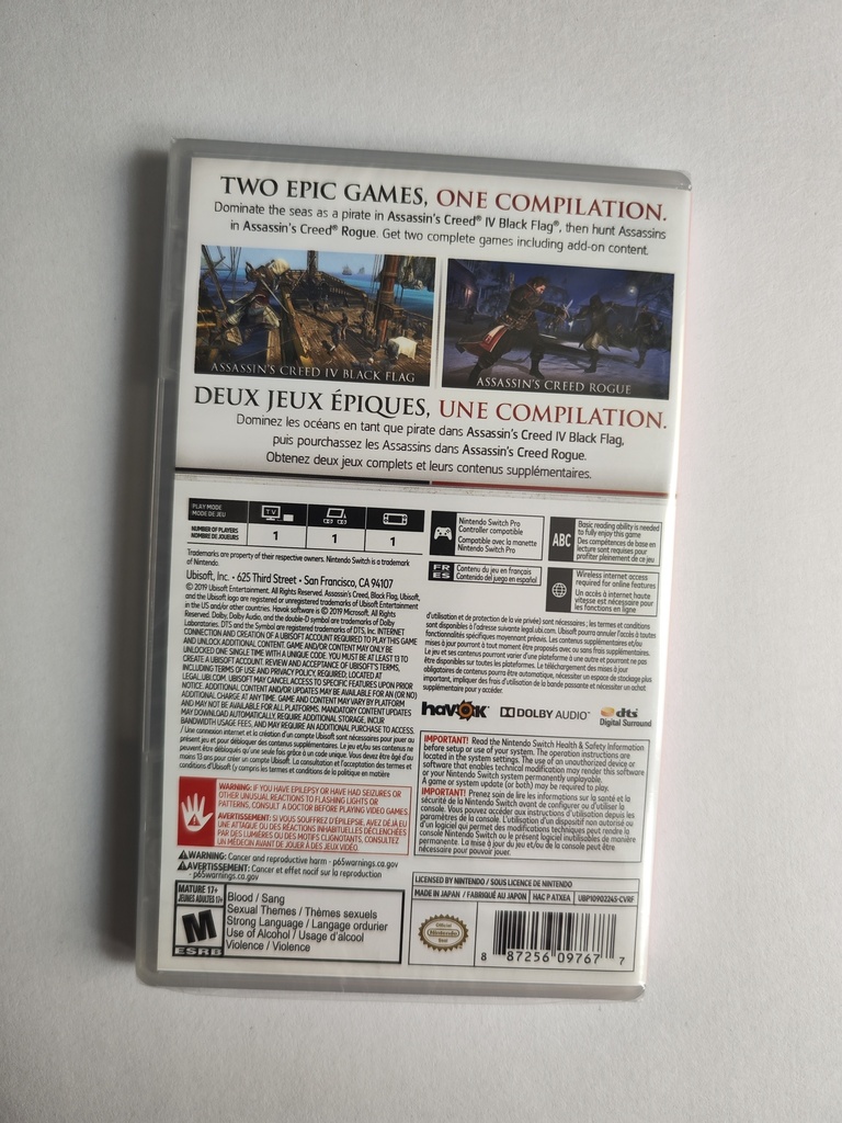 ASSASSING CREED THE REBEL COLLECTION (AME)