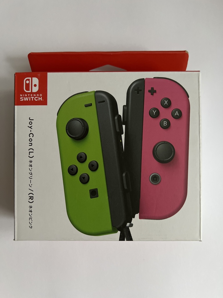 JOYCON VERDE CON ROSADO