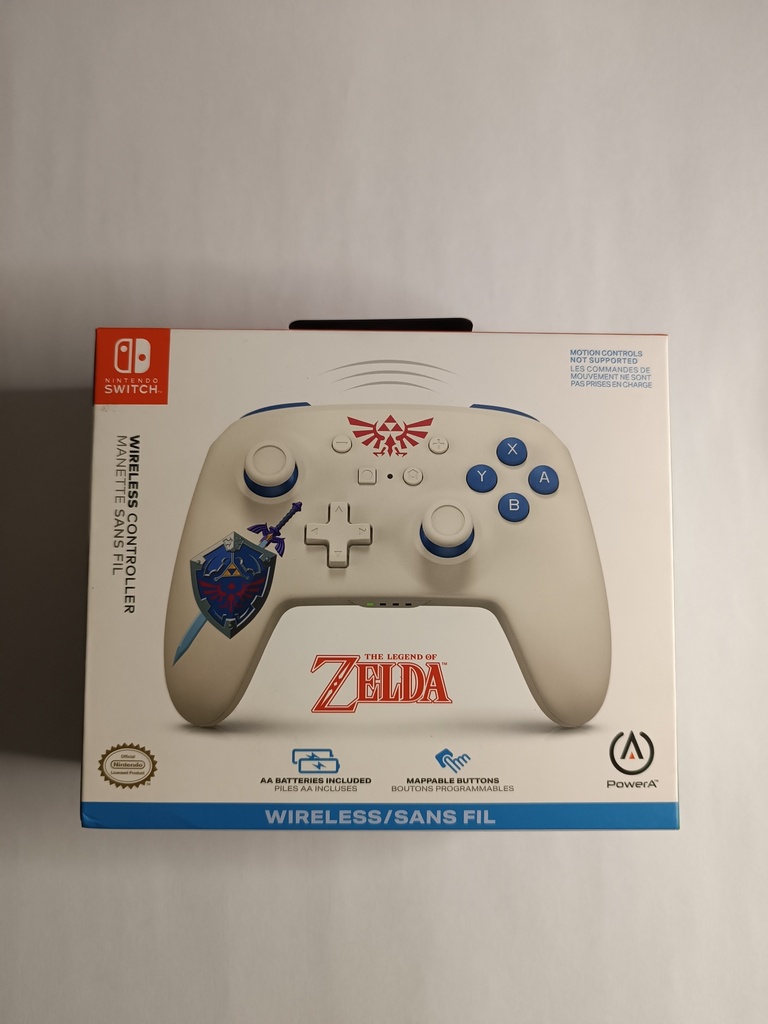CONTROL ZELDA BLANCO POWER A (INALAMBRICO)
