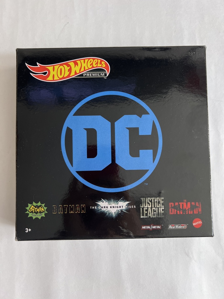 HOT WHEELS PREMIUM DC BATMAN 5 PACK