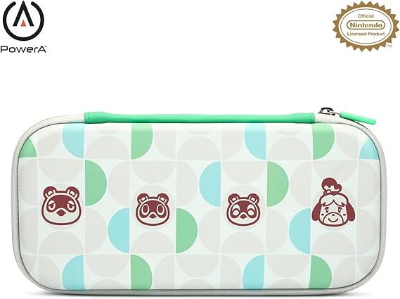 ESTUCHE CASE SLIM VERDE ANIMAL CROSSING POWER A