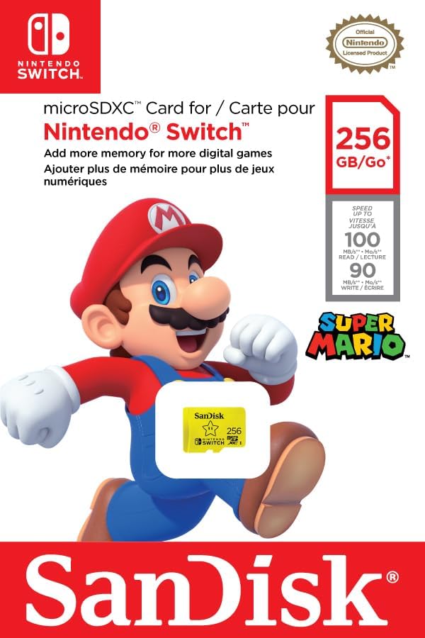 MEMORIA SANDISK NINTENDO 256