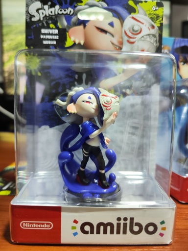 AMIIBO  SHIVER PASQUALE MEGAN (SPLATOON)