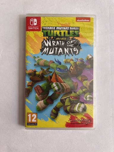 TORTUGAS NINJA WRATH OF THE MUTANTS TURTLES
