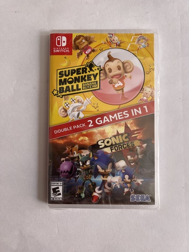 SONIC FORCES + SUPER MONKEY BALL BANANA BLITZ HD DOUBLE PACK