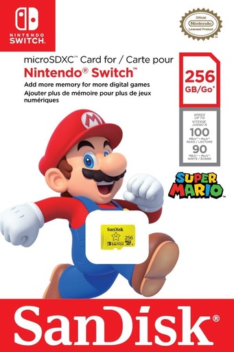 MEMORIA SANDISK NINTENDO 256